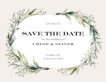 Design Preview for Design Gallery: Save The Date Magnets