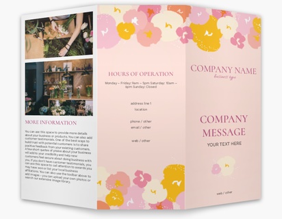 Design Preview for Design Gallery: Interior Design Custom Brochures, 8.5" x 11" Tri-fold