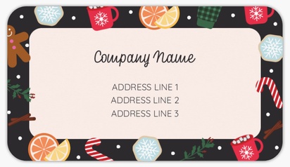 Design Preview for Design Gallery: Bakeries Mailing Labels, 8.7 x 4.9 cm