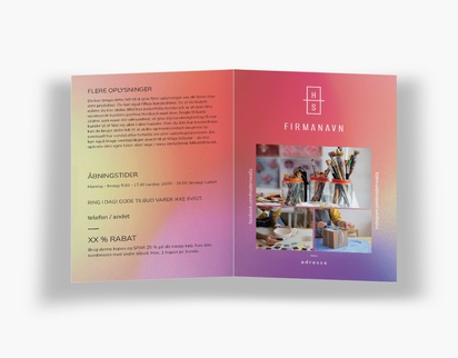 Forhåndsvisning af design for Designgalleri: Brochurer, Midterfals A5 (148 x 210 mm)