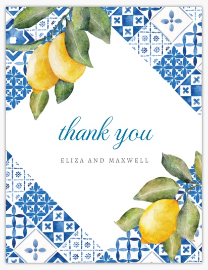 Design Preview for Thank You Cards, Flat