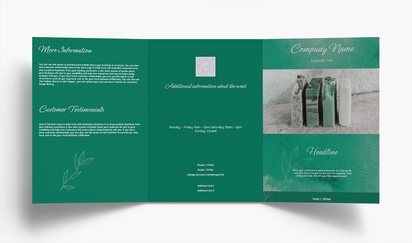 Design Preview for Templates for Beauty & Spa Brochures , Tri-fold A5