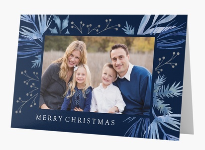 Design Preview for Design Gallery: Christmas Christmas Cards, Rectangular 18.2 x 11.7 cm
