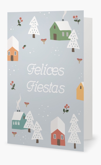 Vista previa del diseño de Galería de diseños de tarjetas de navidad, 18,2 x 11,7 cm  Plegada