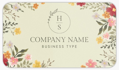 Design Preview for Design Gallery: Crafts Rounded Corner Business Cards, Standard (3.5" x 2")