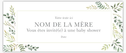 Aperçu du graphisme pour Galerie de modèles : banderoles vinyle pour bébé, 76 x 183 cm