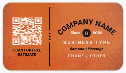Design Preview for Handyman Rounded Corner Business Cards Templates, Standard (3.5" x 2")