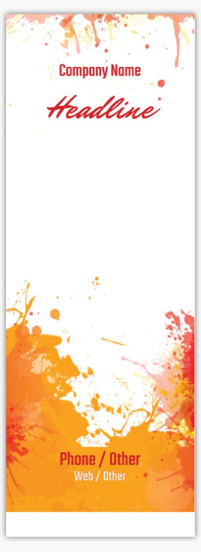 Design Preview for Design Gallery: Roller Banner, 60 x 165 cm Economy