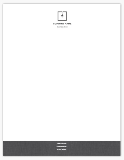 Design Preview for Electricians Notepads Templates, 8.5" x 11"