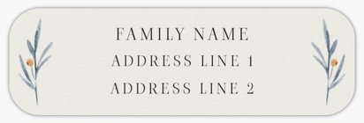 Design Preview for Design Gallery: Florals & Greenery Return Address Labels