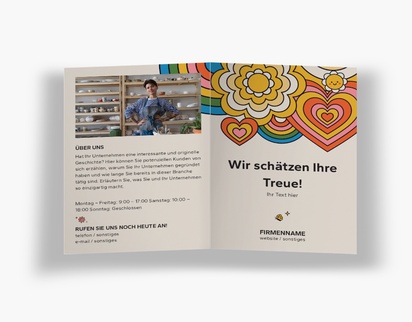Designvorschau für Designgalerie: Falzflyer Spielzeug & Spiele, Einbruchfalz A5 (148 x 210 mm)