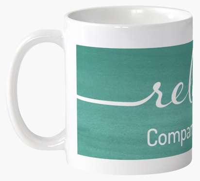 Design Preview for Design Gallery: Typographical Personalised Mugs, 325 ml  Wrap-around