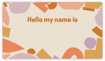 Design Preview for Design Gallery: Bold & Colourful Name Stickers