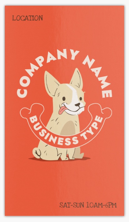Design Preview for Animals Standard Business Cards Templates, Standard (3.5" x 2")