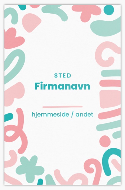 Forhåndsvisning af design for Designgalleri: Sjovt og fjollet Ekstra tykke visitkort, Standard (85 x 55 mm)