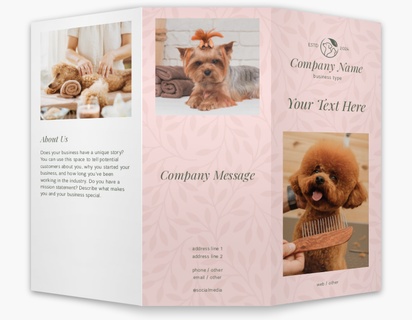 A animal care dog salon cream gray design for Animals with 3 uploads