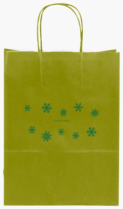 Design Preview for Design Gallery: Photo Cards Single-Colour Paper Bags, S (22 x 10 x 29 cm)