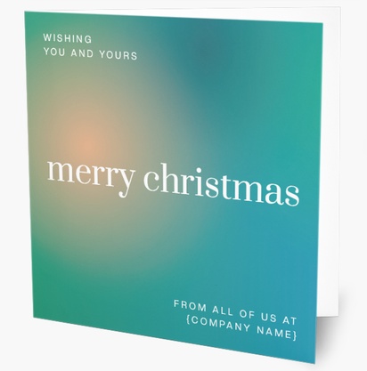 Design Preview for Design Gallery: Bold & Colourful Personalized Christmas Cards, Square 14 x 14 cm