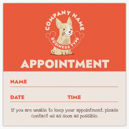 Design Preview for Design Gallery: Animals Square Business Cards