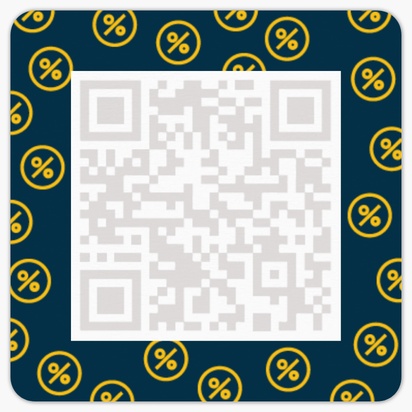 Design Preview for QR Code Single Stickers, 2" x 2"