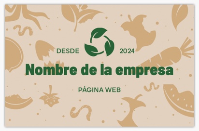 Vista previa del diseño de Galería de diseños de tarjetas de visita con barniz uv para agricultura