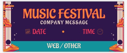 Design Preview for Design Gallery: Music Vinyl Banners, 76 x 183 cm