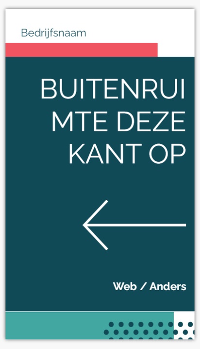 Voorvertoning ontwerp voor Ontwerpgalerij: Kunst en entertainment Roll-up banners, 118 x 206 cm Economy