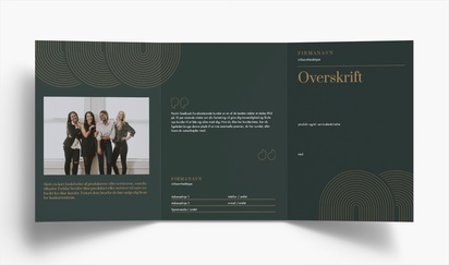 Forhåndsvisning af design for Designgalleri: Markedsføring og PR Brochurer, 3-fløjet A5 (148 x 210 mm)