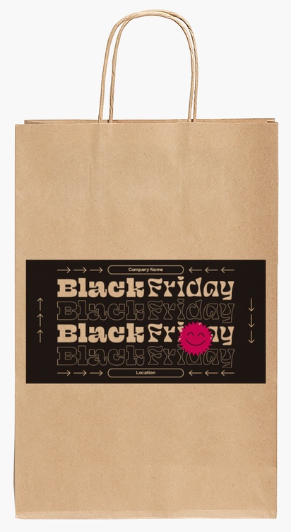 Design Preview for Design Gallery: Bold & Colourful Paper Bags, 35.5 x 24 x 12 cm