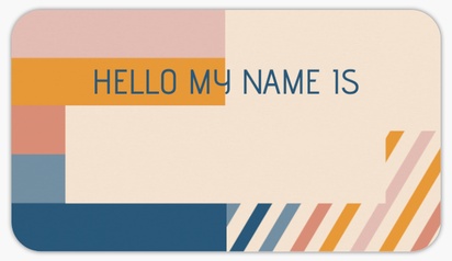 Design Preview for Design Gallery: Graphic Design Name Tags