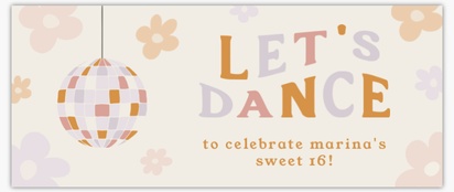 Design Preview for Design Gallery: Sweet 16 Vinyl Banners, 76 x 183 cm