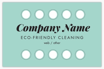 Design Preview for Design Gallery: Cleaning Services Textured Uncoated Business Cards