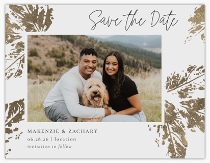 Design Preview for Elegant Save the Date Magnets Templates