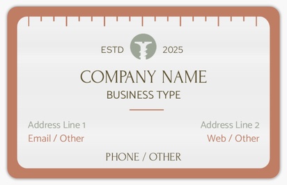 Design Preview for Design Gallery: Modern & Simple Plastic Business Cards, Frosted