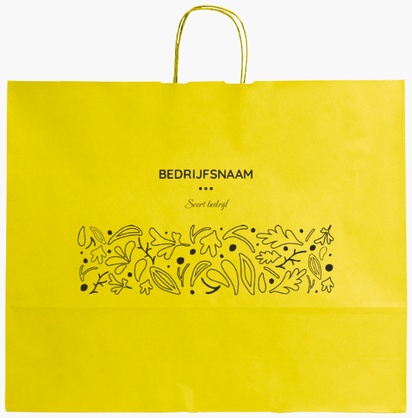 Voorvertoning ontwerp voor Ontwerpgalerij: Bouw, renovatie en reparatie Effen kleur papieren tassen, XL (54 x 14 x 45 cm)