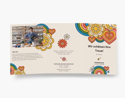 Designvorschau für Designgalerie: Falzflyer Spielzeug & Spiele, Wickelfalz A4 (210 x 297 mm)