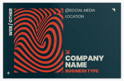 Design Preview for Design Gallery: Writing & Editing Ultra-Thick Business Cards, Standard (85 x 55 mm)