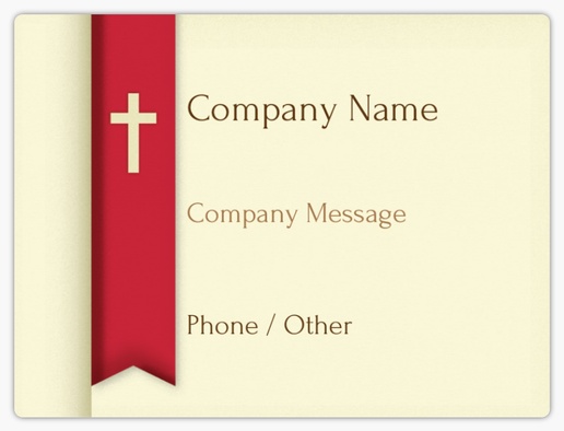 Design Preview for Design Gallery: Religious & Spiritual Product Labels on Sheets, 3" x 4" Rounded Rectangle