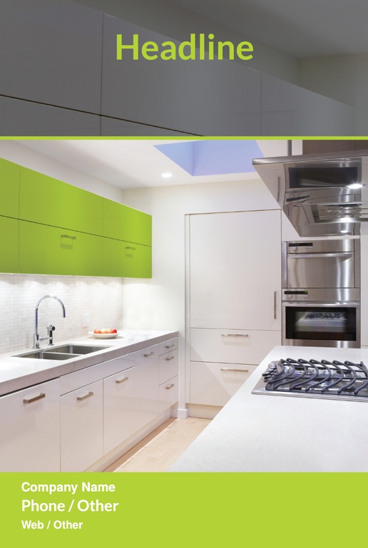 Design Preview for Design Gallery: Kitchen & Bathroom Remodeling Aluminum A-Frame Signs, 1 Insert - No Frame 24" x 36"