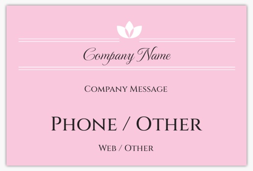 Design Preview for Beauty Consulting & Pampering Lawn Signs Templates, 12" x 18" Horizontal