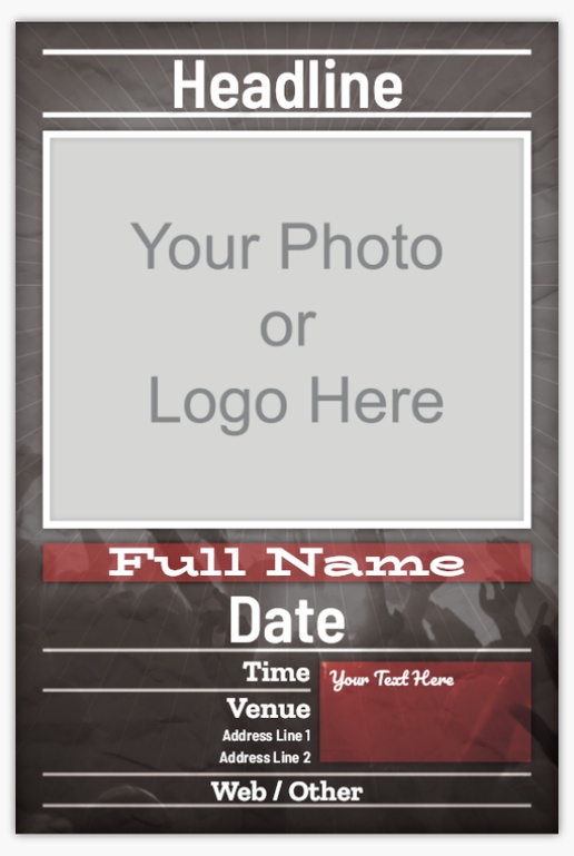Design Preview for Design Gallery: Aluminum A-Frame Signs, 1 Insert - No Frame 24" x 36"