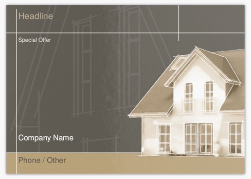 Design Preview for Design Gallery: Home Inspection Postcards, A6 (105 x 148 mm)
