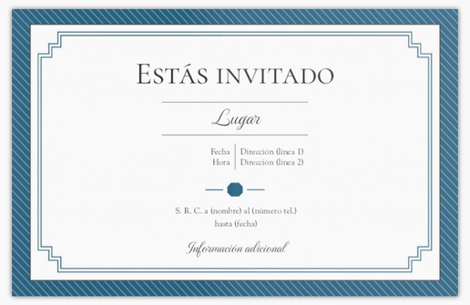 Vista previa del diseño de Tarjetas e invitaciones, Plano 18,2 x 11,7 cm