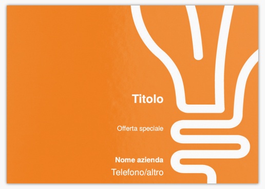 Anteprima design per Galleria di design: cartoline promozionali per servizi per le imprese, A6 (105 x 148 mm)