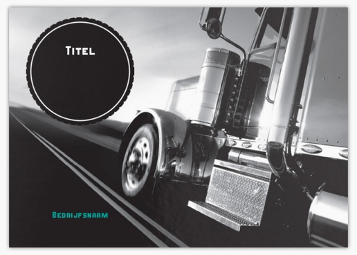 Voorvertoning ontwerp voor Ontwerpgalerij: Vrachtwagenchauffeur Ansichtkaarten, A6 (105 x 148 mm)