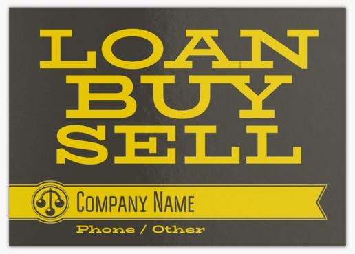 Design Preview for Design Gallery: Loan Officer Postcards, A6 (105 x 148 mm)