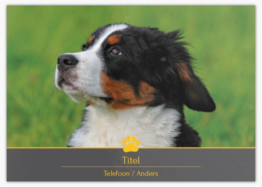 Voorvertoning ontwerp voor Ontwerpgalerij: Honden Ansichtkaarten, A6 (105 x 148 mm)