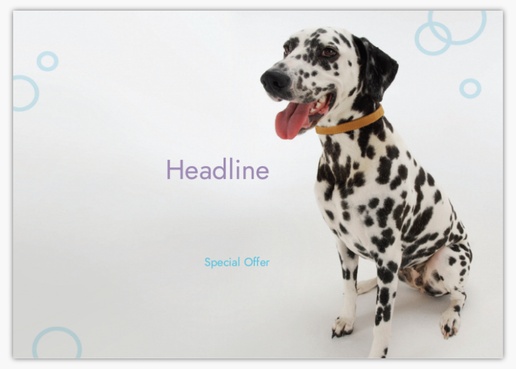 Design Preview for Design Gallery: Animals & Pet Care Postcards, A6