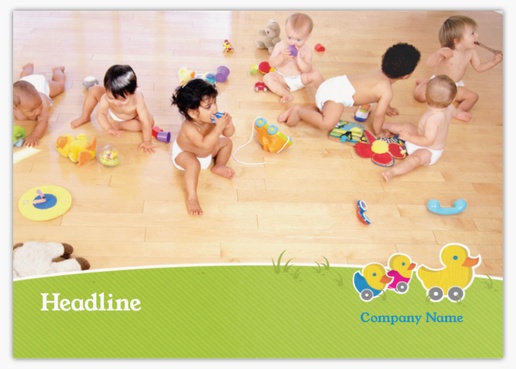 Design Preview for Design Gallery: Childcare & Early Education Postcards, A6 (105 x 148 mm)