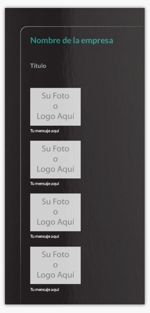 Vista previa del diseño de Galería de diseños de postales para tecnología, DL (99 x 210 mm)